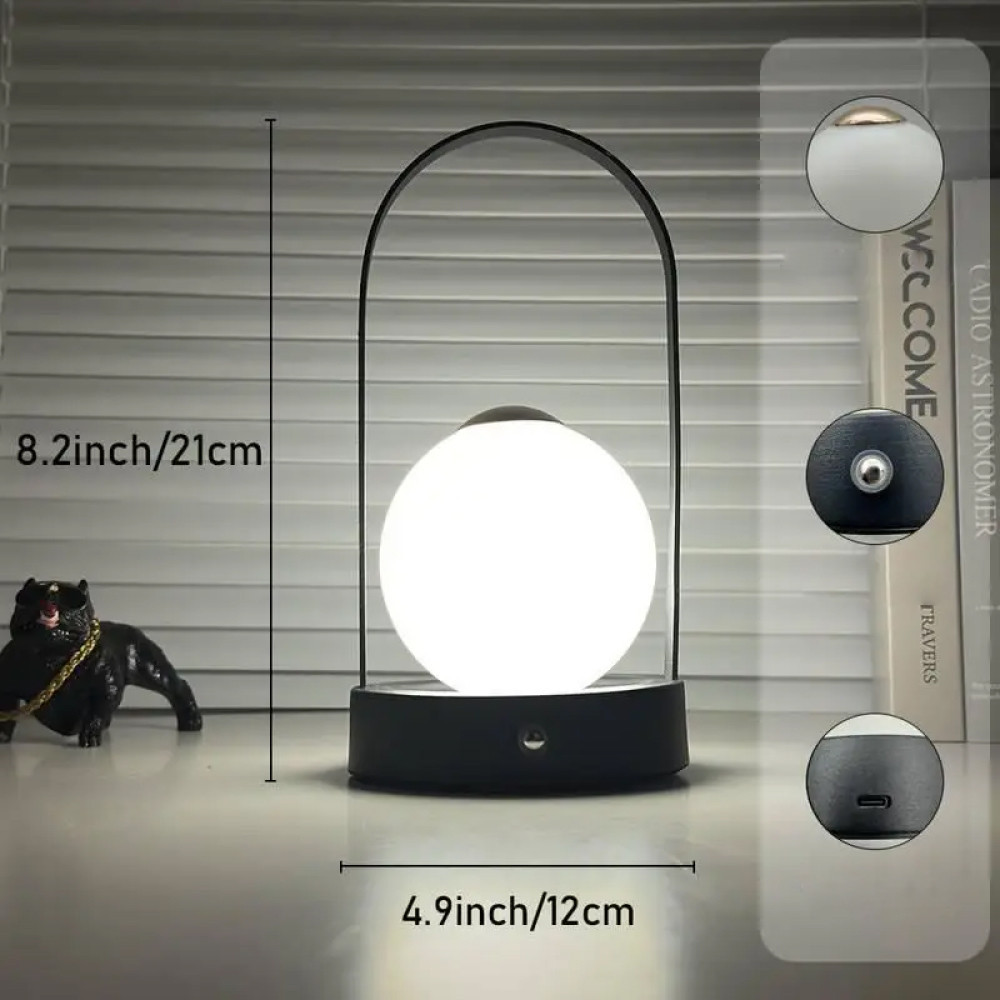 Круглий LED нічник із сенсорним керуванням,D25 SBR Київ - фото 10