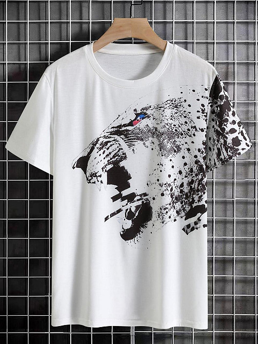 Футболка жіноча з принтом  48 Біла 2664085774 Дніпро - фото 1