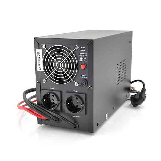 ДБЖ з правильною синусоїдою Europower PSW-EPB1500TW24 (1050 Вт) 10 / 20А, під зовнішню АКБ 24В (415*208*283) 8,95 кг Київ