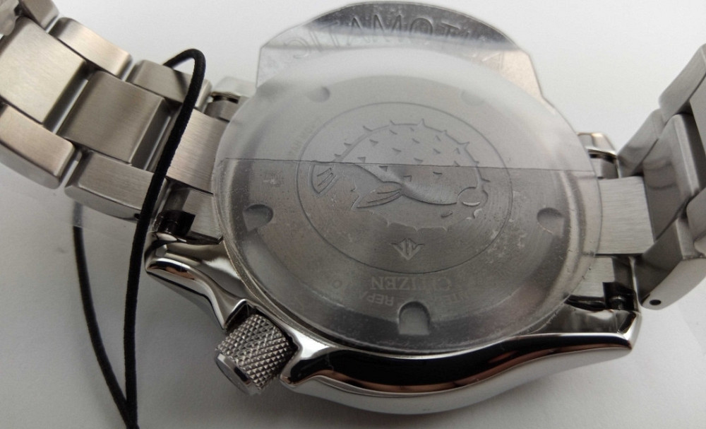 Японський чоловічий годинник 200 м дайвери Citizen NY0136-52L сапфір, механіка. Харків - фото 6