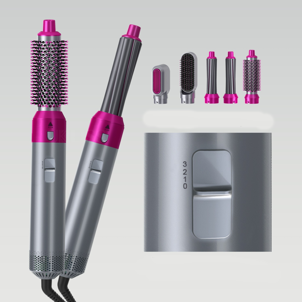 Фен-стайлер 5в1 Hot Air Styler для завивки та випрямлення волосся / Повітряний стайлер для волосся / Мультистайлер Київ - фото 6