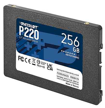 Накопичувач SSD 256GB Patriot P220 2.5