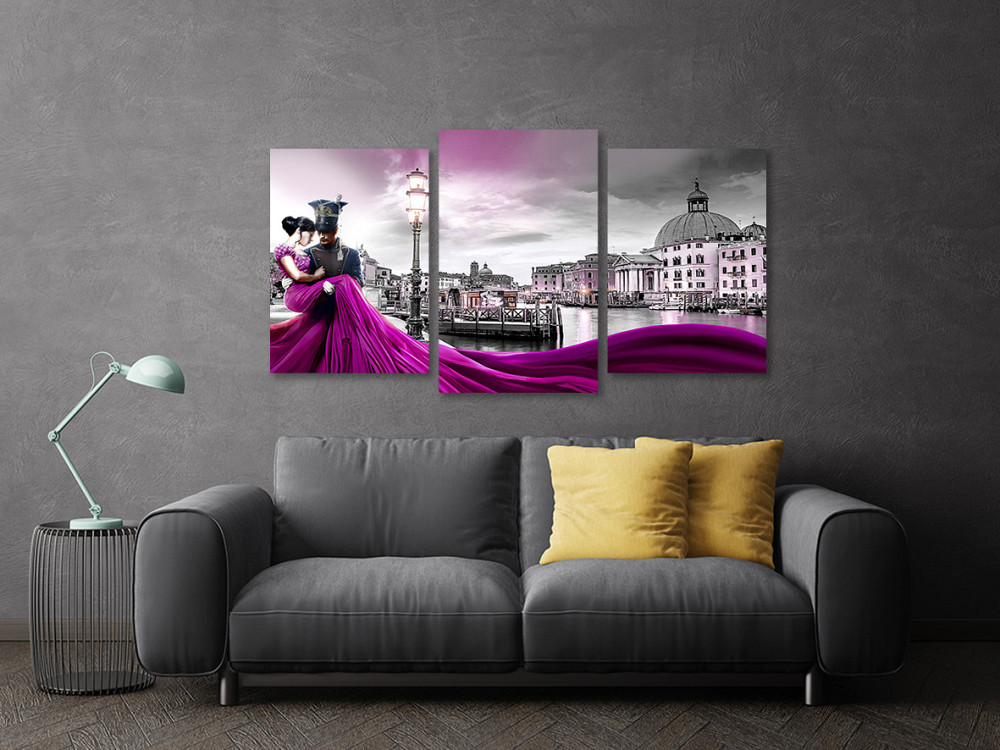 Модульная картина в гостиную / спальню Закохані   Art-599_3 70x130 см Киев - изображение 3