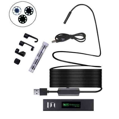Бороскоп эндоскоп Wi-Fi USB камера 1600x1200, диаметр 8мм, кабель 10м для Android/Windows Киев