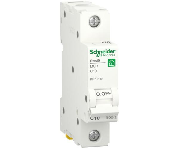 Автоматичний вимикач RESI9 6kA 1P 10A C Schneider Харків - фото 1