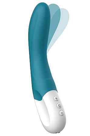 Вібратор точки G Liebe Bend It Rechargeable Ocean Blue, 10 режимів, дуже потужний, гнучкий стовбур Sex Aura Київ