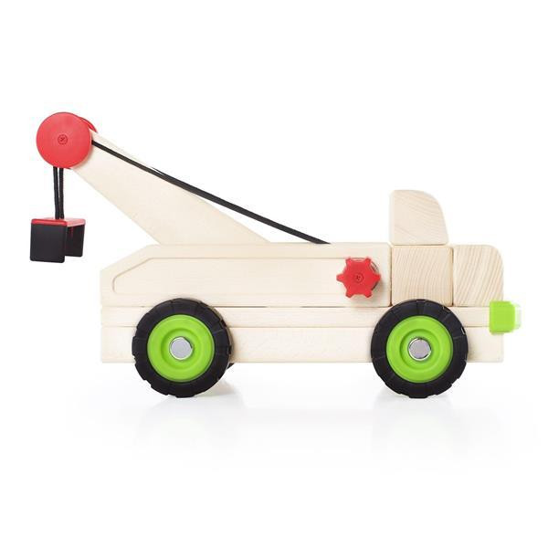 Большая машинка Guidecraft Block Science Trucks Эвакуатор деревянный 37 см (G7532) Харьков - изображение 7