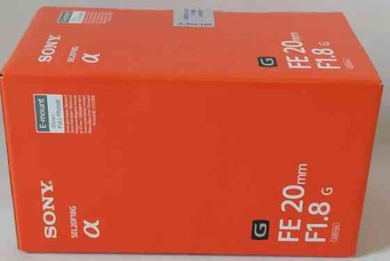 Объектив: SONY SEL20F18G 20mm. f/1.8 FE. Киев