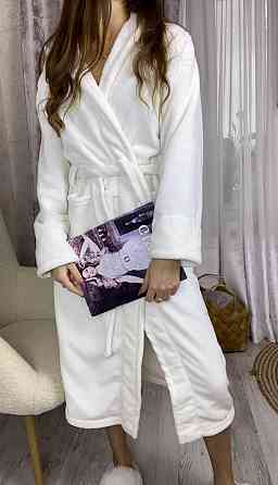 Жіночий махровий халат довгий Харків