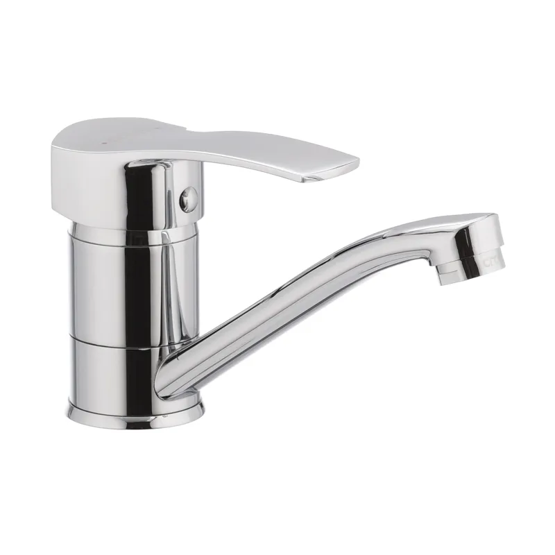 Смеситель для умывальника Cron Focus 004 с изливом 15 см (CR0018) - удобная модель Харьков - изображение 1