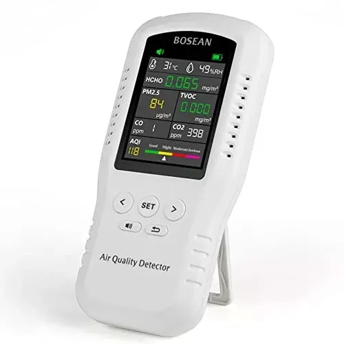 Датчик качества воздуха Bosean T-Z01 – CO2 CO PM2.5 HCHO TVOC Монитор влажности и температуры Днепр