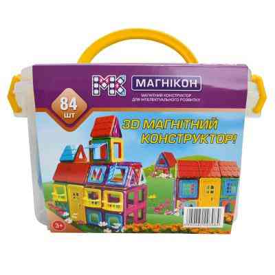 Конструктор Магнікон 84 детали Plastic box (МK-84) Вінниця