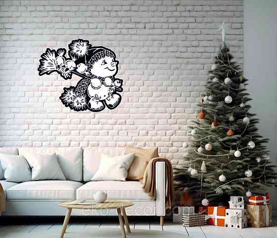 Декоративне настінне Панно «Сніговик», Декор на стену Київ