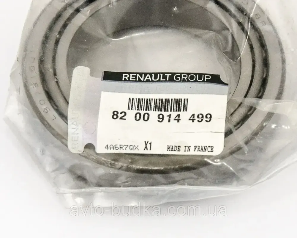 Підшипник КПП диференціала (38.5x67x16.64) на Renault Duster 2011->2017 I Renault (Original) 8200914499 Новый Роздол - изображение 3