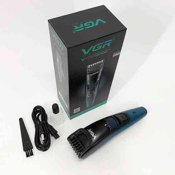 Практична машинка для стрижки волосся VGR, Тример для стрижки акумуляторний професійний QY-35 Івано-Франківськ