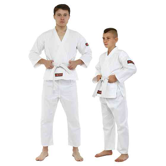 Кімоно для карате MARATON MTR082 розмір 120-170 см біле Спортивна форма Київ