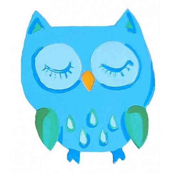 Набір дитячої творчості Розпис по дереву "Магніти-сови" РД-005 Вінниця