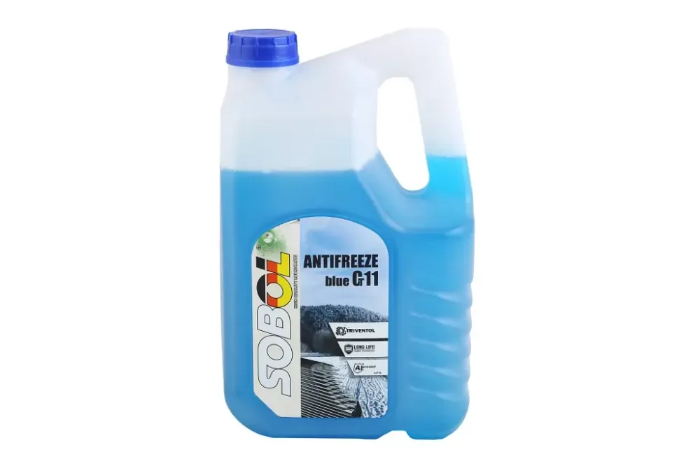 Вода охолоджуюча антифриз синій -30° Sobol 4.95 кг Вінниця - фото 1