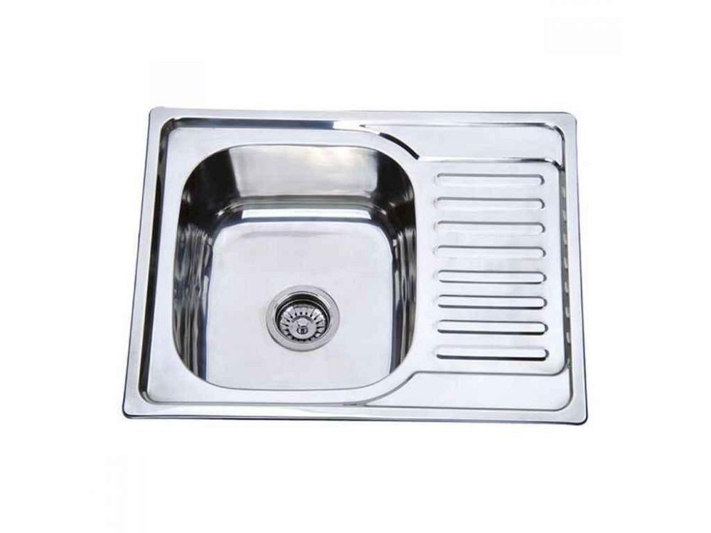 Мойка врезная 630х500х180мм Z6350-08-180D (decor) ТМ ZERIX Solmir Киев - изображение 1