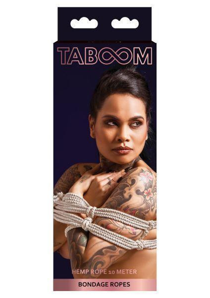 Бондажная веревка Hemp Rope 10 Meter 7 mm Taboom Sex Aura Киев - изображение 3