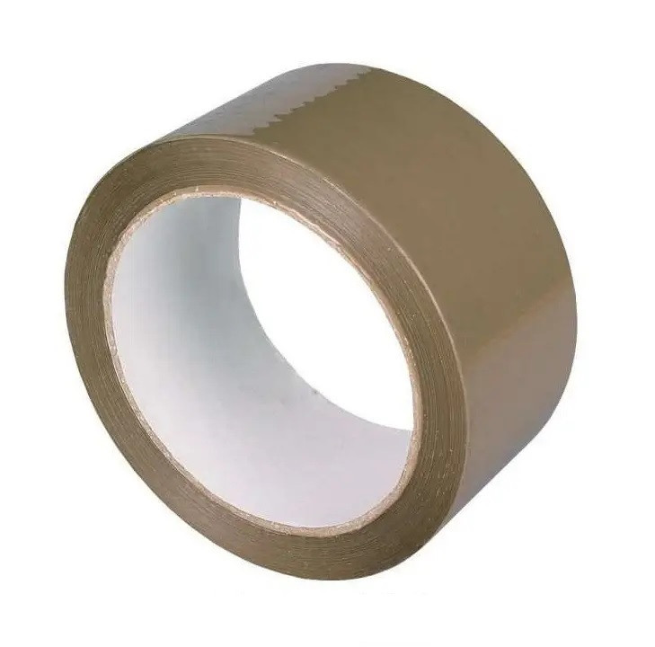 Скотч пакувальний коричневий 48 мм на 100м, 38 мкм Київ - фото 1