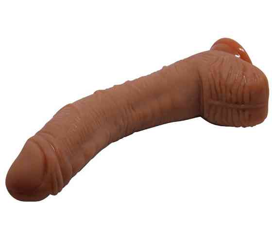 Фалоімітатор на присосці Baile Beautiful ALEX 10.6'' Brown, BW-008037NR-1 Sex Aura Київ