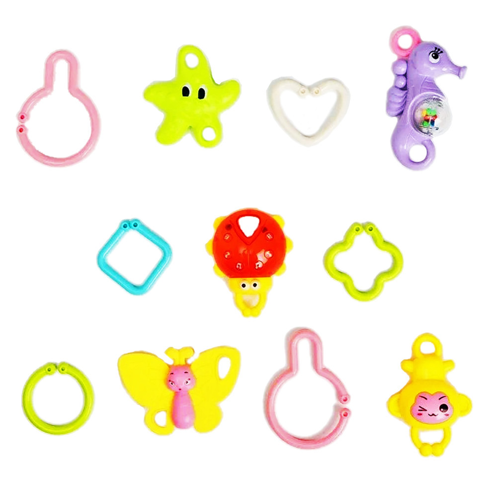 Погремушка 2803, 5 штук в пакете 23*27см Винница - изображение 4