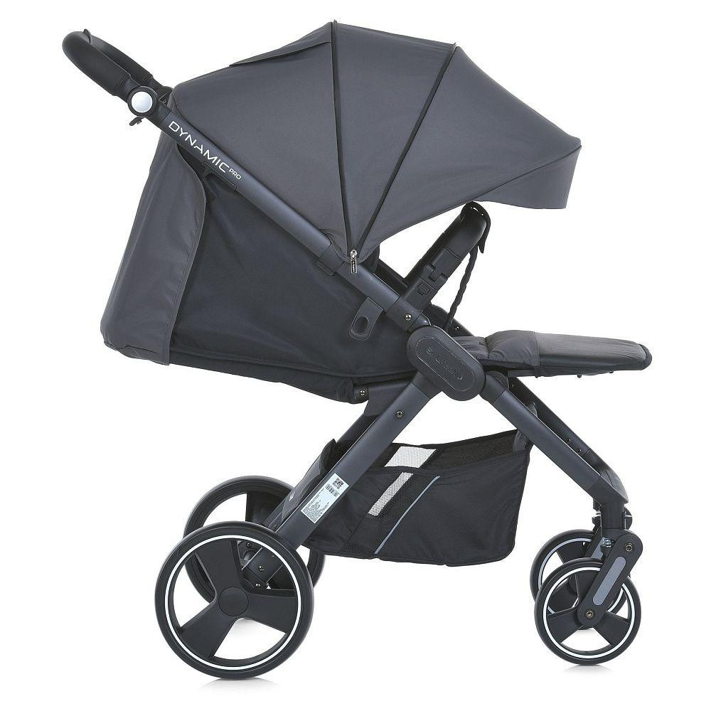 Коляска дитяча EL CAMINO DYNAMIC PRO Charcoal прогулянкова з чохлом дощовиком Сіра (ME 1053-3) Чернигов - изображение 5