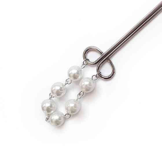 Затискач для клітора Art of Sex - Clit Clamp Royal Pearls Sex Aura Київ