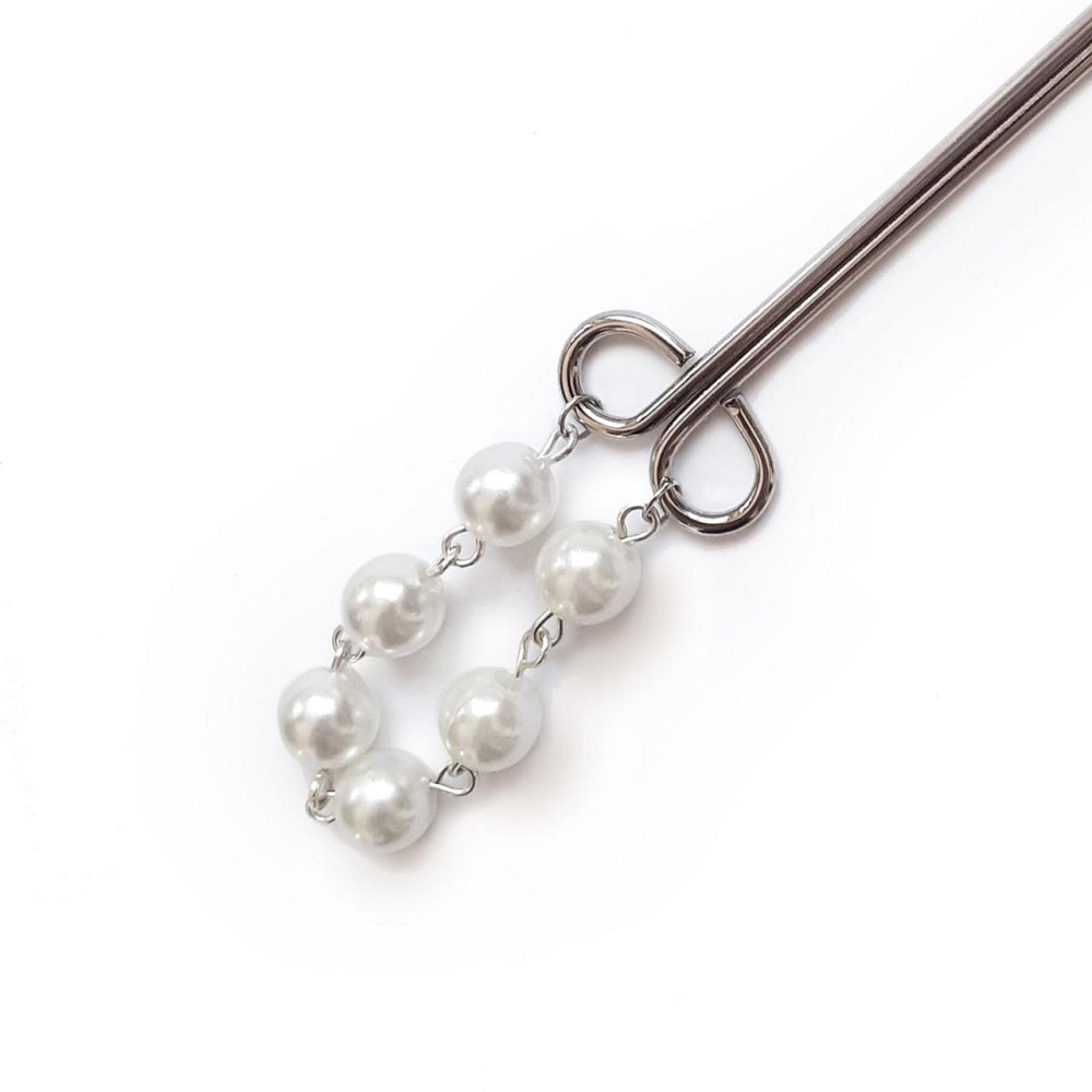 Затискач для клітора Art of Sex - Clit Clamp Royal Pearls Sex Aura Київ - фото 3