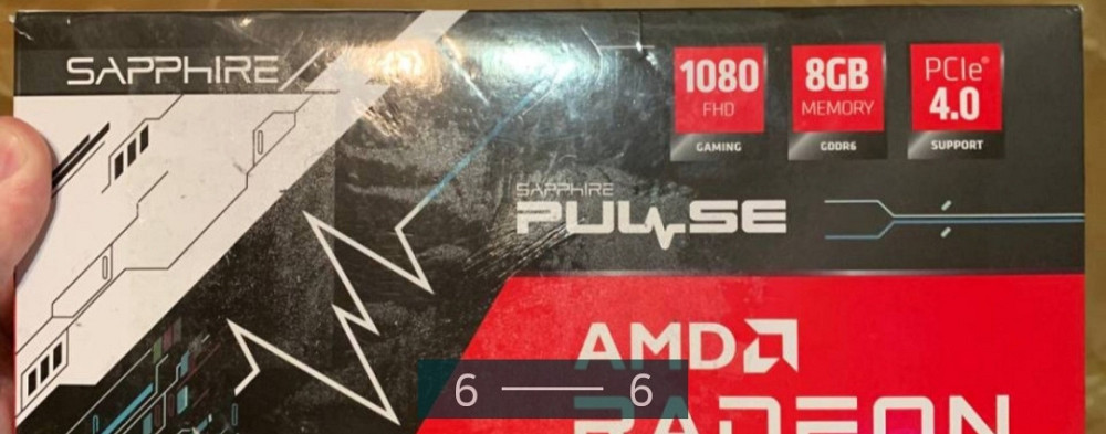 Видеокарта Sapphire Radeon RX 6600 PULSE Киев - изображение 1