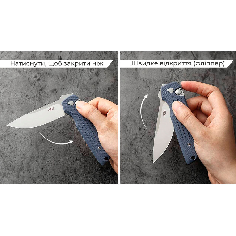 Нiж складаний Firebird FH926-GY сірий Рівне - фото 6