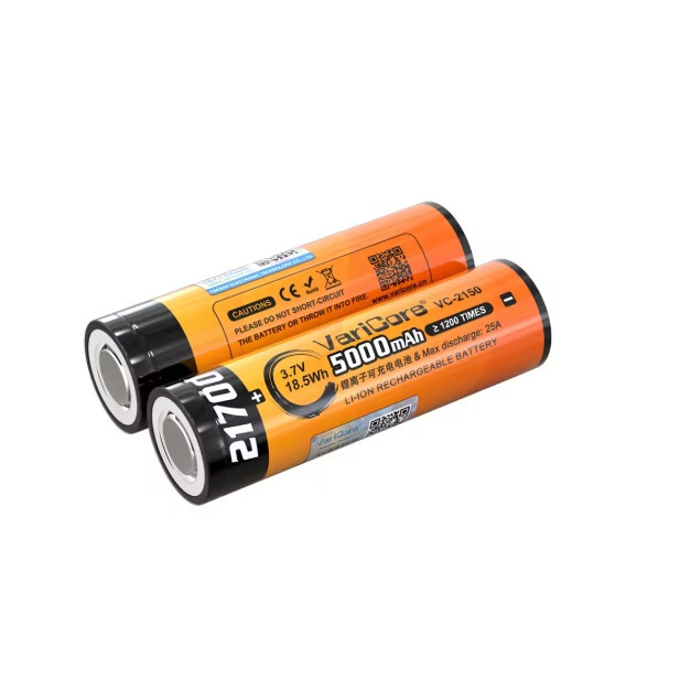 Акумулятор 21700 VariCore VC-2150 5000 mAh 3.7V B промисловий 25A Вінниця - фото 4
