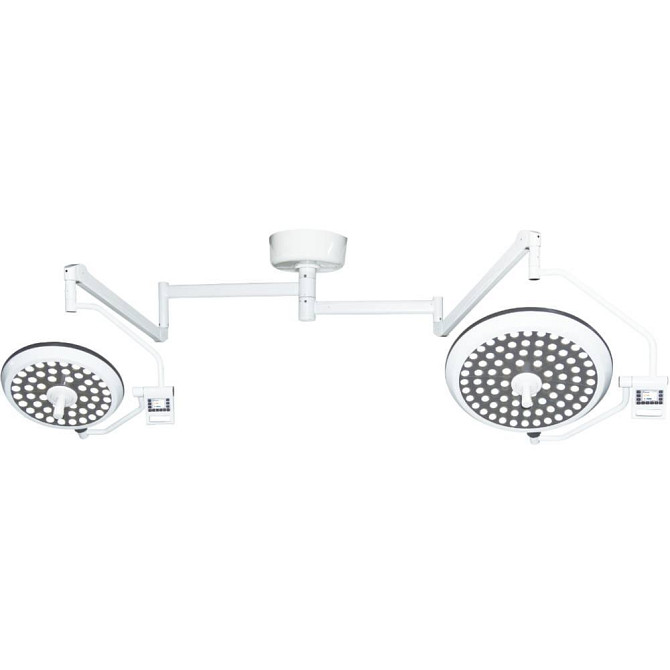 Светильник хирургический двухкупольный потолочный LED MK-D700/500ZF Medik Днепр - изображение 1