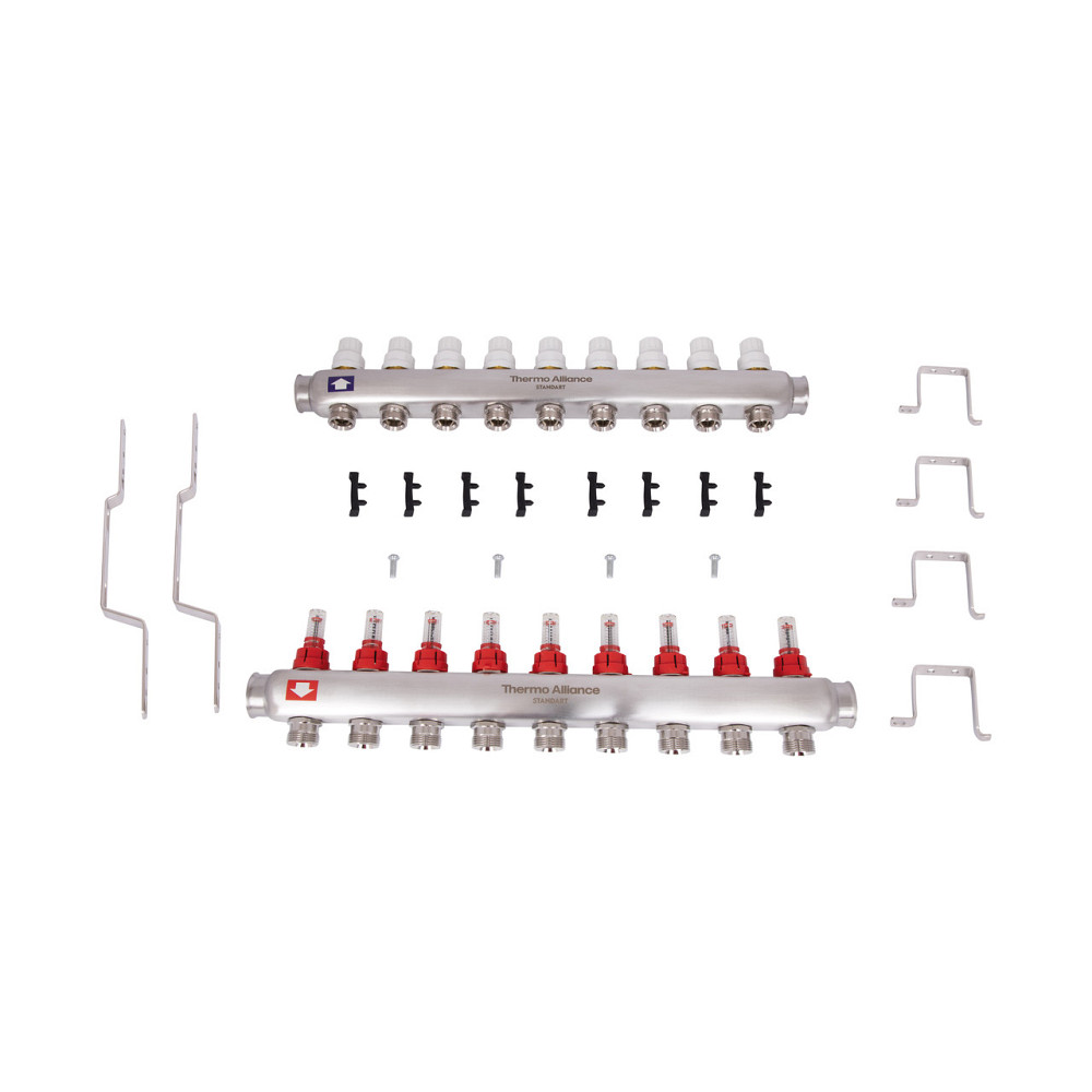 Колектор із витратами Thermo Alliance Standart 1" 9 виходів SD0049 Київ - фото 8