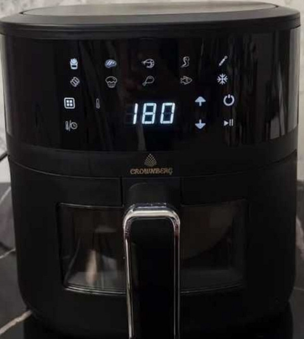 Аэрофритюрница аэрогриль Crownberg CB-5551 5л мультипечь. Киев - изображение 5