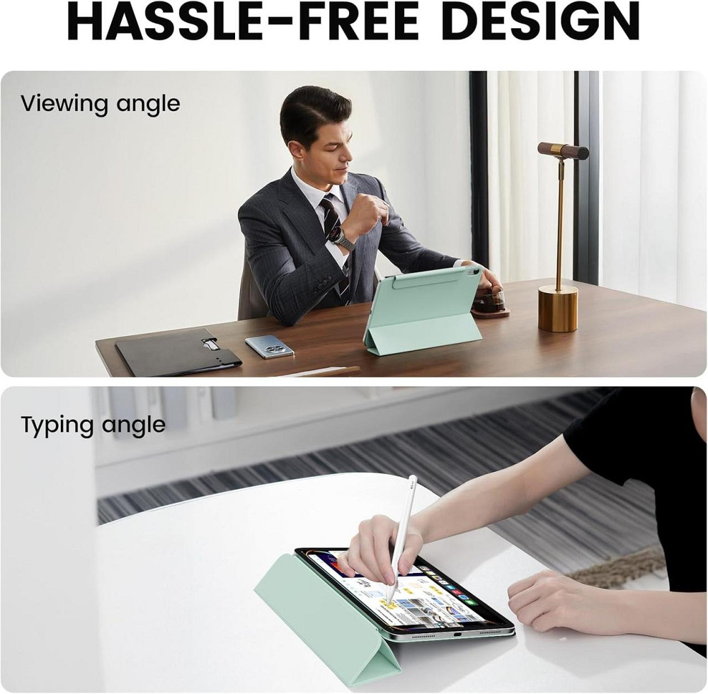 Захисний магнітний чохол-книжка для iPad (A16) 11-го/10-го покоління (2025/2022) A3354 / A3355 / A2696 / A2757 / A2777 Дніпро - фото 10