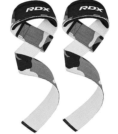 Лямки для тяги RDX W1 Gym Single Strap Camo Gray Plus Луцк