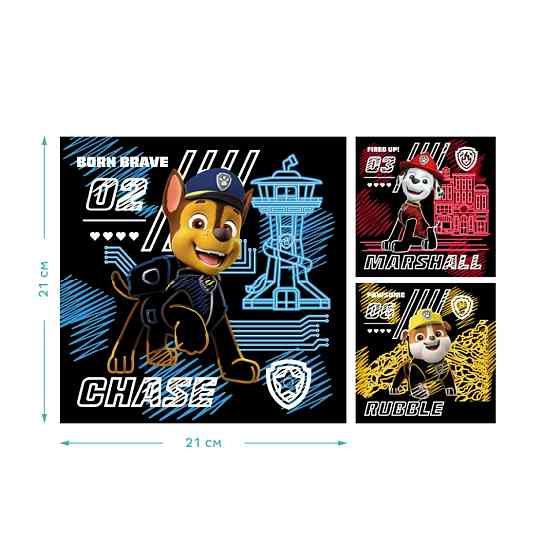 Набор гравюр Paw Patrol 