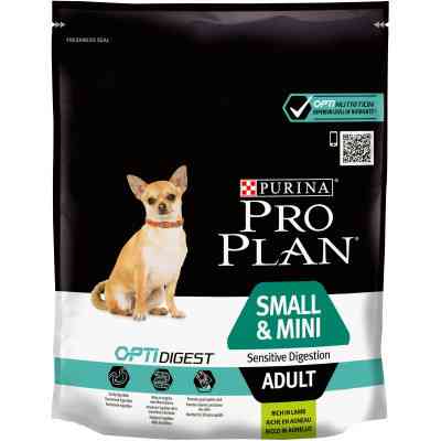 Сухий корм для собак Purina Pro Plan Small&amp;Mini Sensitive Digestion зі смаком ягняти 700 г (7613036611299) Вінниця