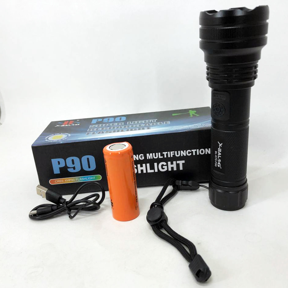 Фонарь ручной металлический, Светодиодный фонарик Аккумуляторный фонарь для домашних нужд SF-79 Львов - изображение 2