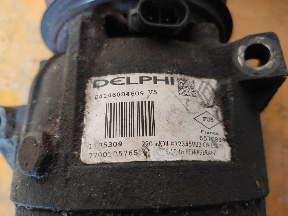 Компресор кондиціонера Renault Trafic 1.9 dci 2.5 dci 2001-2013 (7700105765) Ковель - изображение 4