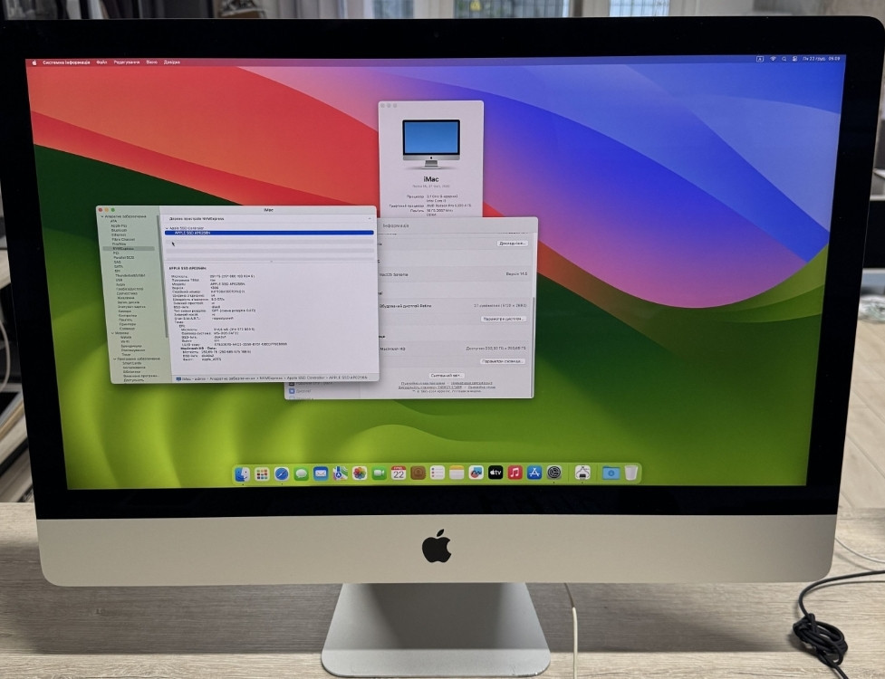 Apple iMac 27 5K 2020 i5 16GB RAM 256GB SSD AMD 4GB Киев - изображение 4