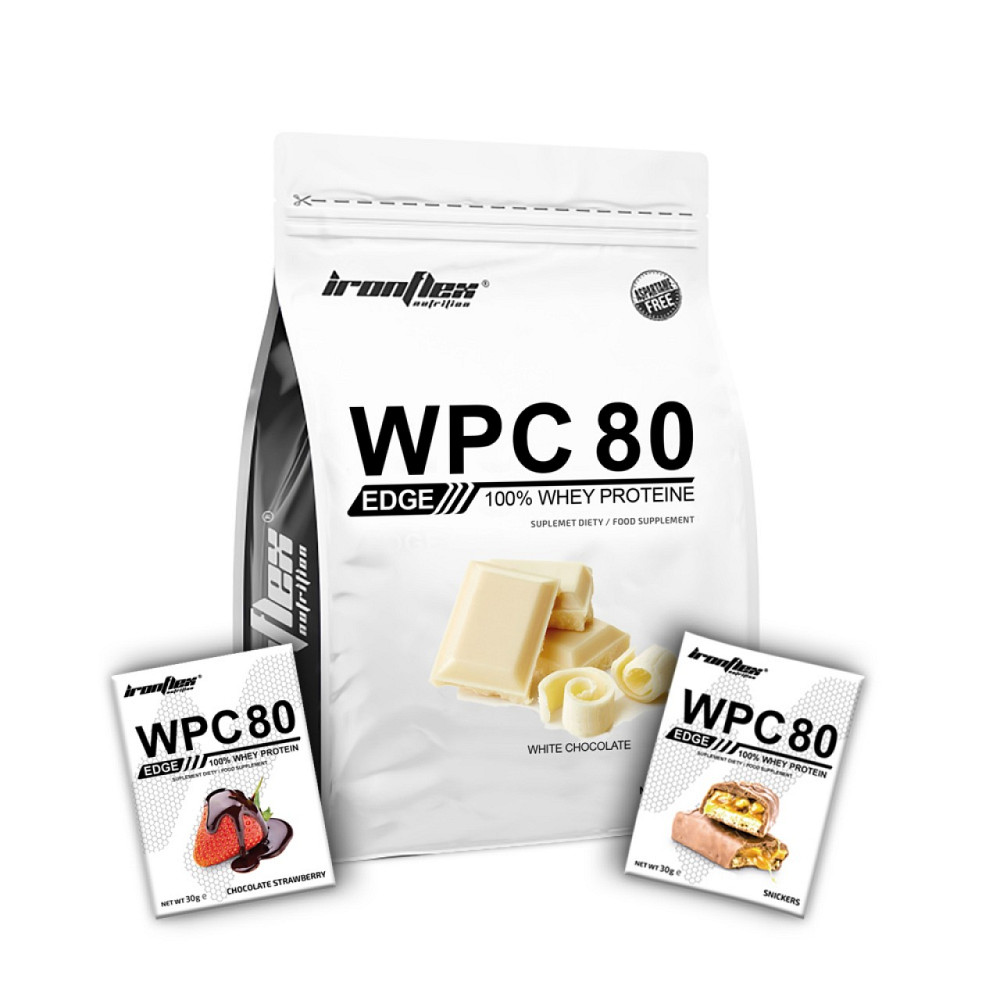 Протеин Iron Flex WPC EDGE Instant 900g (White chocolate) Луцк - изображение 1