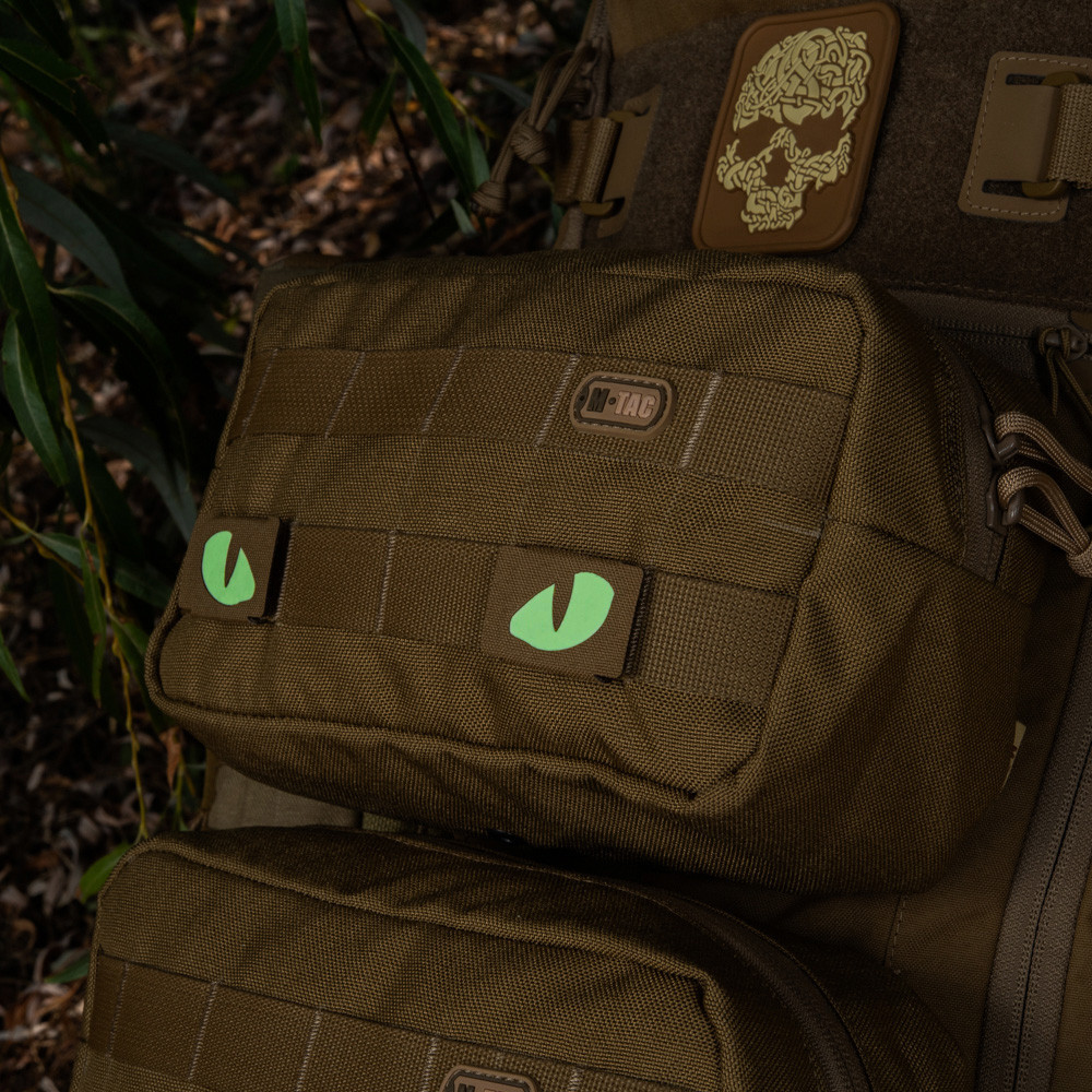 Люминесцентный Шеврон PVC на липучке M-Tac 