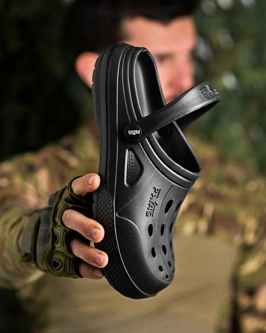 Крокси чорні ДЛ6587 Одеса - фото 7