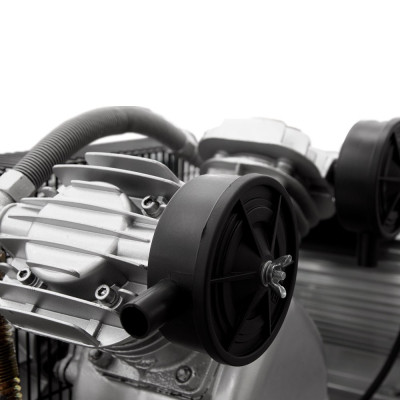 Компрессор Sigma двухцилиндровый ременной 2.5кВт 396л/мин 10бар 100л (2 крана) (7044151) Винница - изображение 7