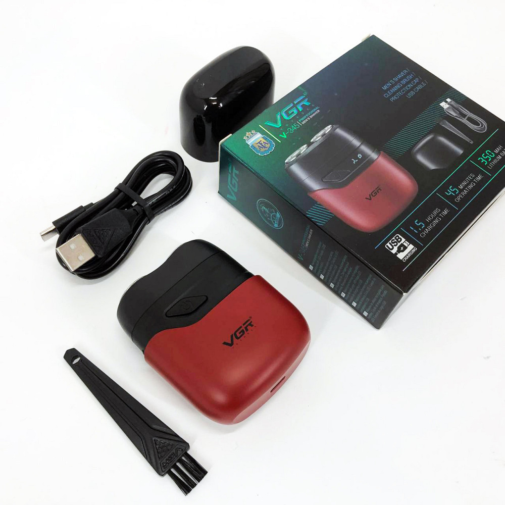 Електробритви для чоловіків SHAVER, Бритви акумуляторні, Електробритва для густої бороди FQ-93 Львів - фото 6