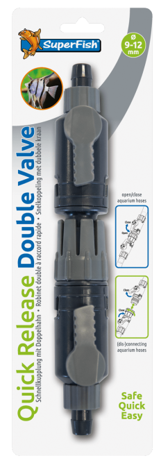 Подвійний швидкознімний клапан SF QUICK RELEASE DOUBLE VALVE 9/12 MM (A8060125) Київ - фото 1