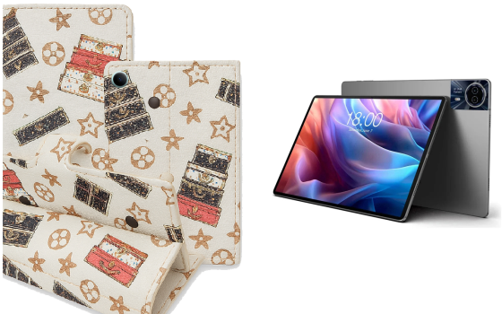 Книга-трансформер для планшета Teclast T65 Max, цвет Black Lyi White Киев